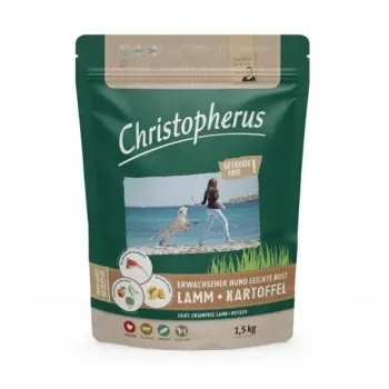 Christopherus Getreidefrei Leichte Kost Lamm & Kartoffel 1.5kg