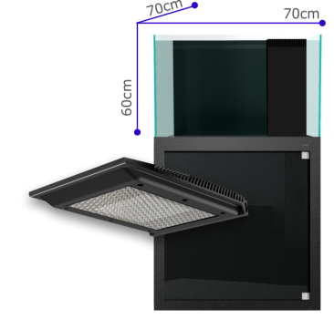 GIESEMANN TESZLA evo tropic - 90 Watt - schwarz