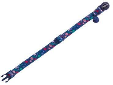 Nobby Halsband "Flower Dark Blue"
