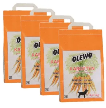 Olewo Karotten-Pelletts 4 x 5 kg Sparpaket