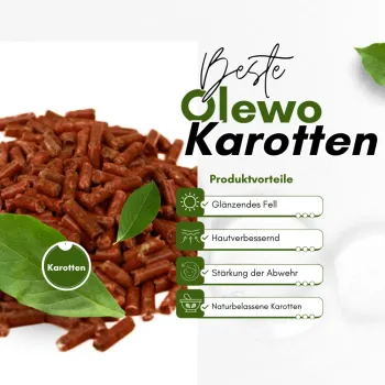 Olewo Karotten-Pelletts 2,5 kg