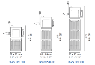 SICCE Shark PRO 500 - Innenfilter