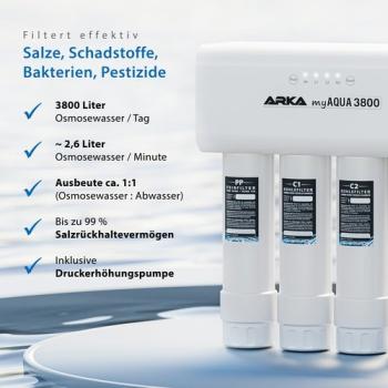 Arka myAqua3800 - Umkehrosmoseanlage