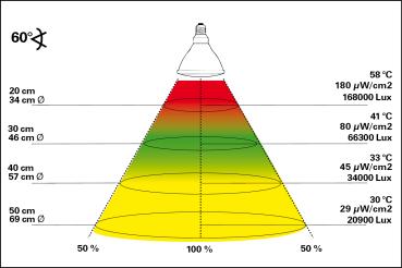 Lucky Reptile Bright Sun FLOOD Jungle - 70 W