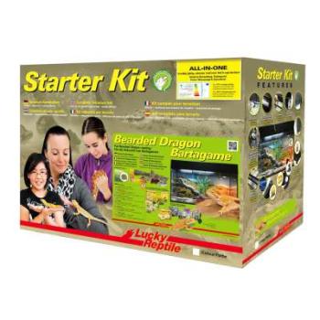 Lucky Reptile Starter Kit Bartagame Farbe Weiß