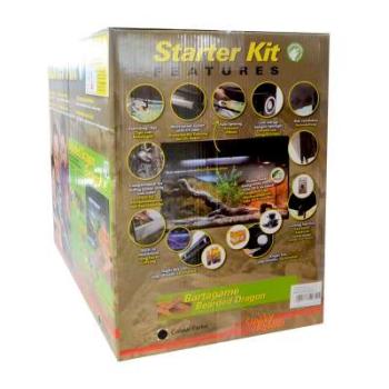 Lucky Reptile Starter Kit Bartagame Farbe Weiß