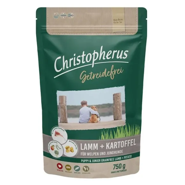 Christopherus Dog Getreidefrei Welpe+Junghund 750g