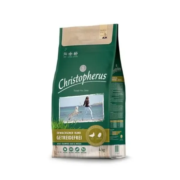 Christopherus Getreidefrei mit Ente & Kartoffel 4 kg