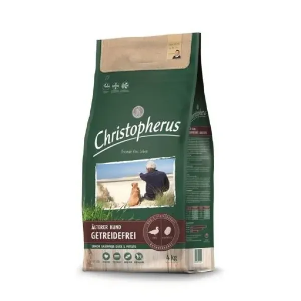 Christopherus Getreidefrei Senior Ente & Kartoffel 4 kg