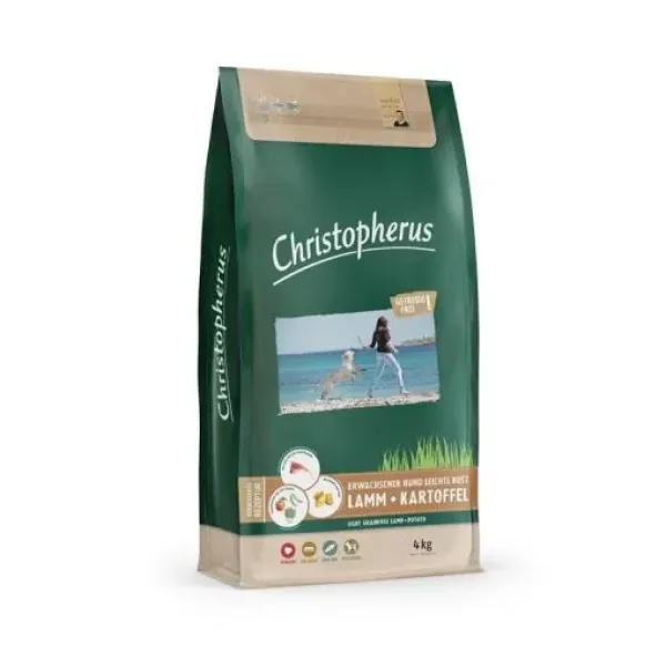 Christopherus Getreidefrei Leichte Kost Lamm & Kartoffel 4 kg