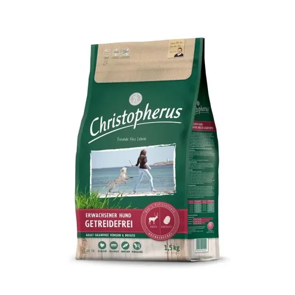 Christopherus Getreidefrei Hirsch & Kartoffeln