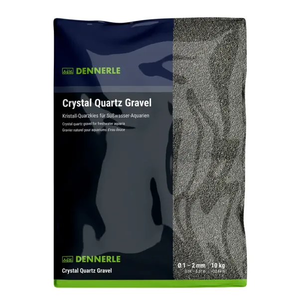 Dennerle Kristall Quarzkies, diamantschwarz 10kg
