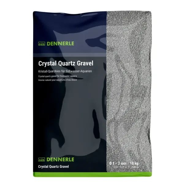 Dennerle Kristall Quarzkies, schiefergrau 10kg