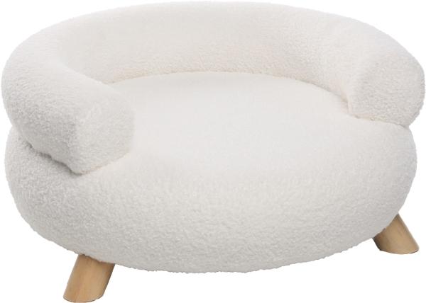 Flamingo Sofa Deteno Rund Weiß