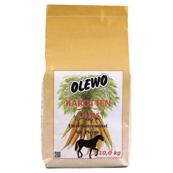 Olewo Karotten-Chips für Pferde 10 kg