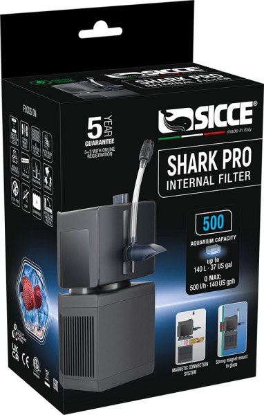 SICCE Shark PRO 500 - Innenfilter