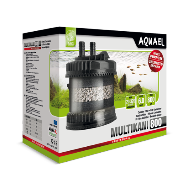 Aquael Multikani 800 Außenfilter