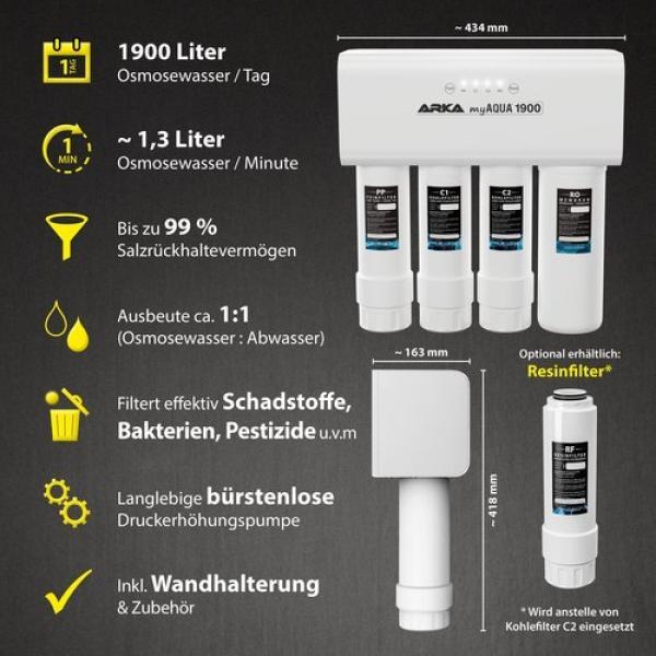 ARKA myAqua1900 Osmoseanlage