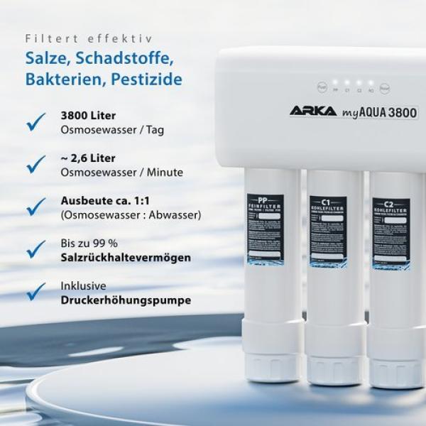 Arka myAqua3800 - Umkehrosmoseanlage