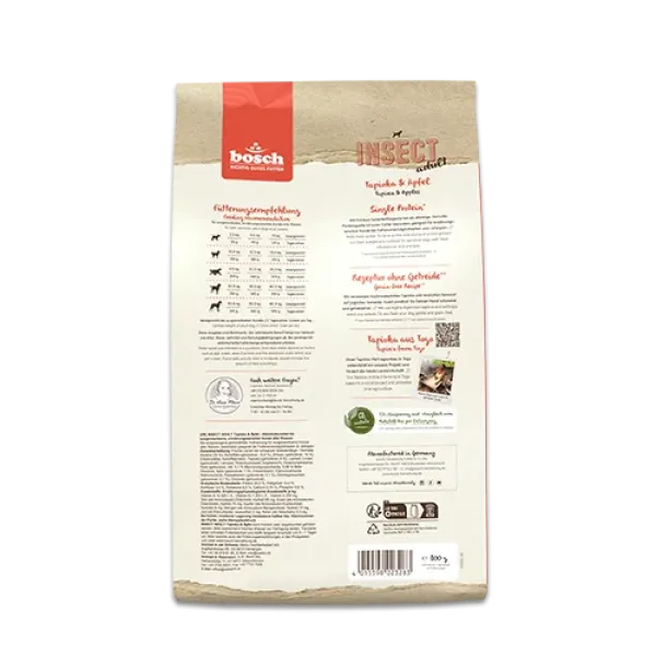Bosch HPC Insect Adult Tapioka & Apfel 800g
