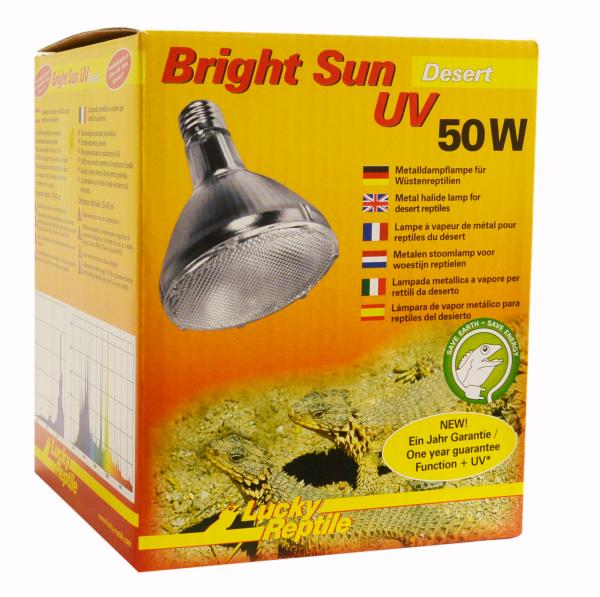 Lucky Reptile Bright Sun UV Desert 50 W  Metalldampflampe