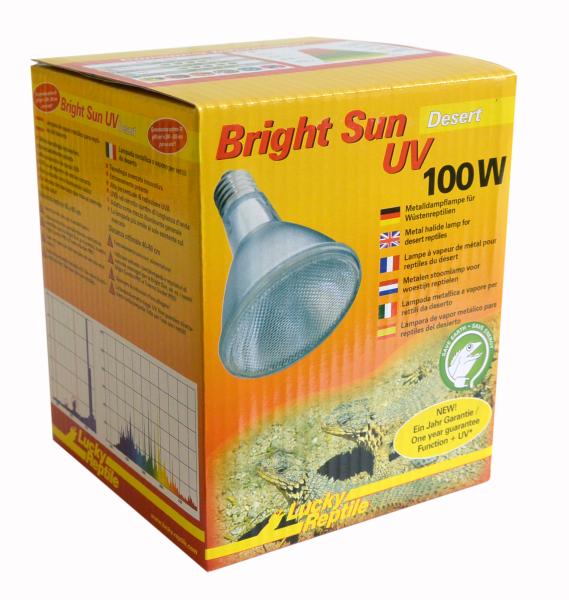 Lucky Reptile Bright Sun UV Desert 100 W  Metalldampflampe
