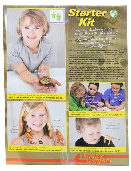 Lucky Reptile Starter Kit Leopardgecko Farbe Schwarz