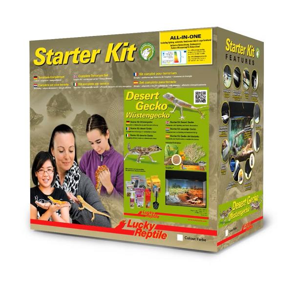 Lucky Reptile Starter Kit Wüstengecko Farbe Weiß