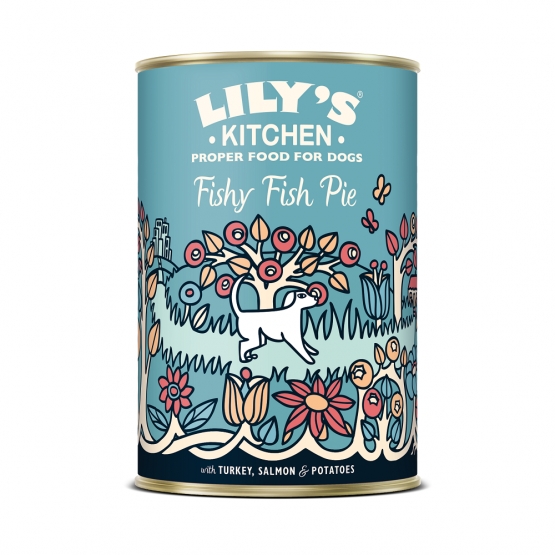 Lilys Kitchen Dog Fishy Fish Pie 400g , 6 Dosen