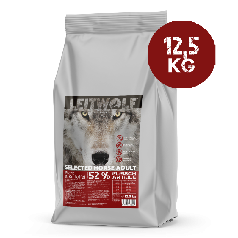 Leitwolf Selected Horse Adult Pferd & Kartoffel 12,5 kg Leitwolf Selected Horse Adult Pferd & Kartoffel 12,5 kg
