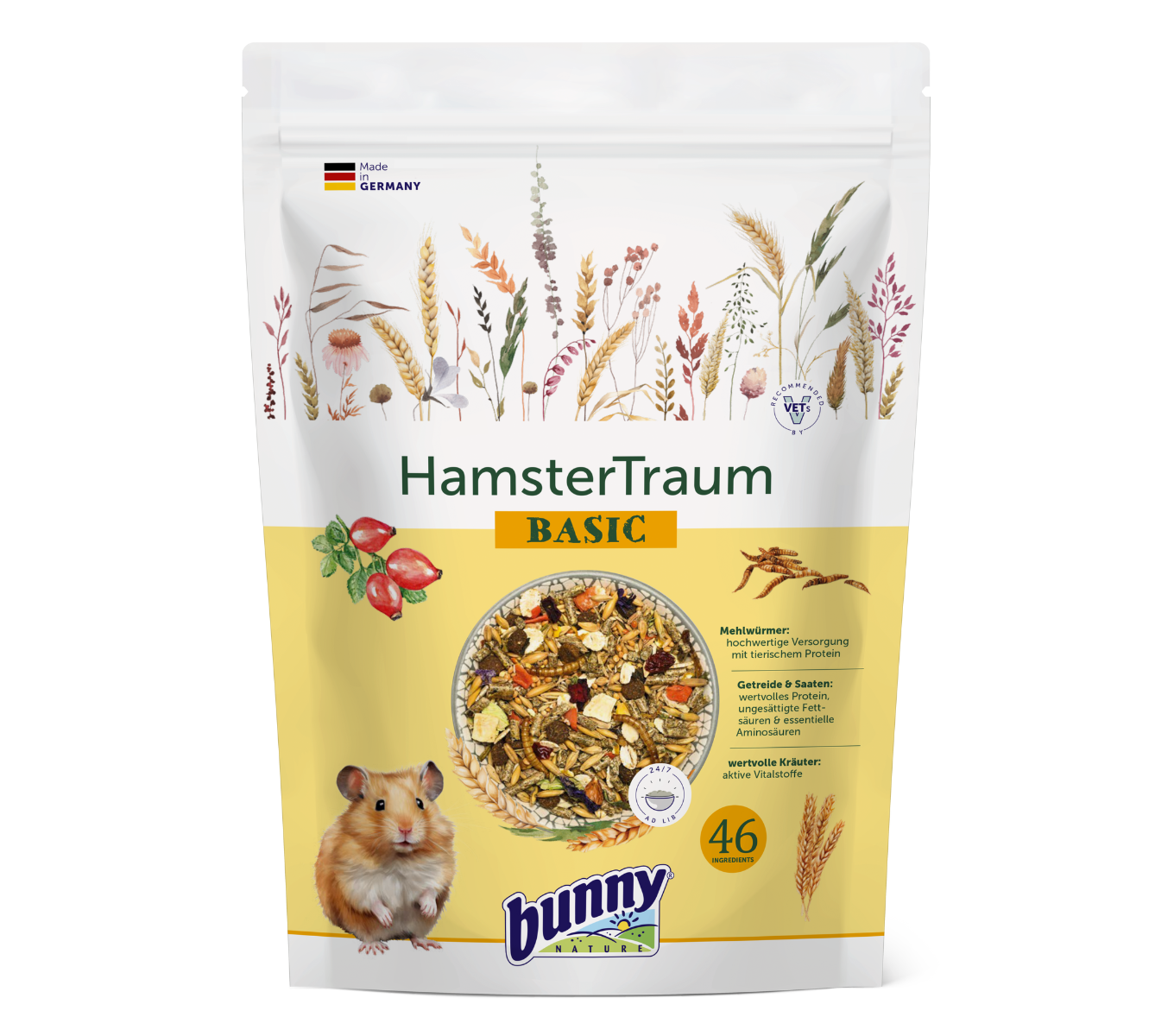 Bunny HamsterTraum Basic 600 g Bunny HamsterTraum Basic 600 g