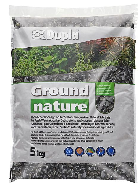 Dupla Ground Nature Black Pebbles Mini, 5 kg