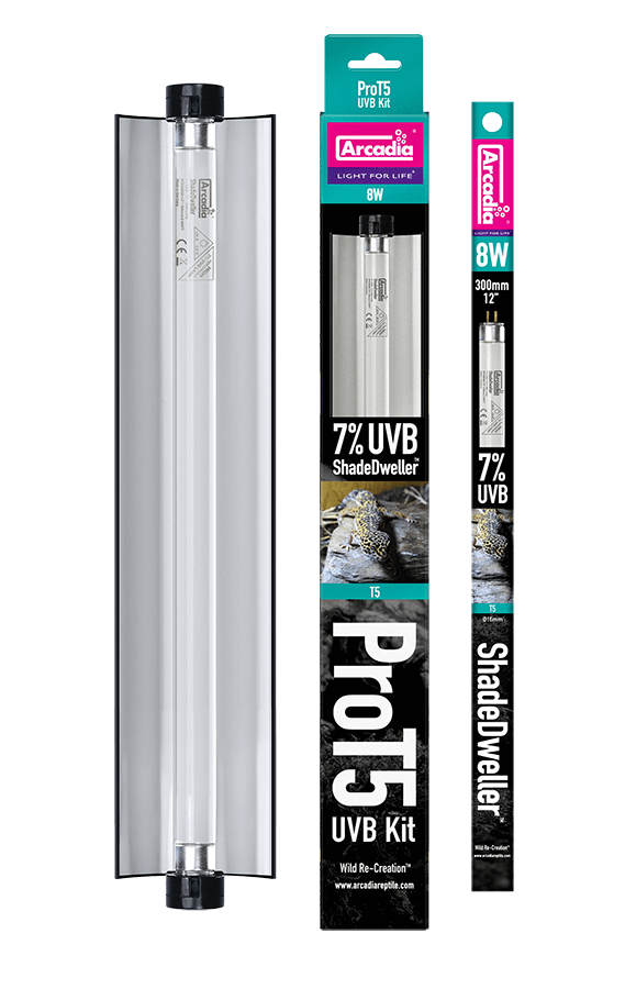 Arcadia ProT5 ShadeDweller Pro 7% UV-B Kit 8W