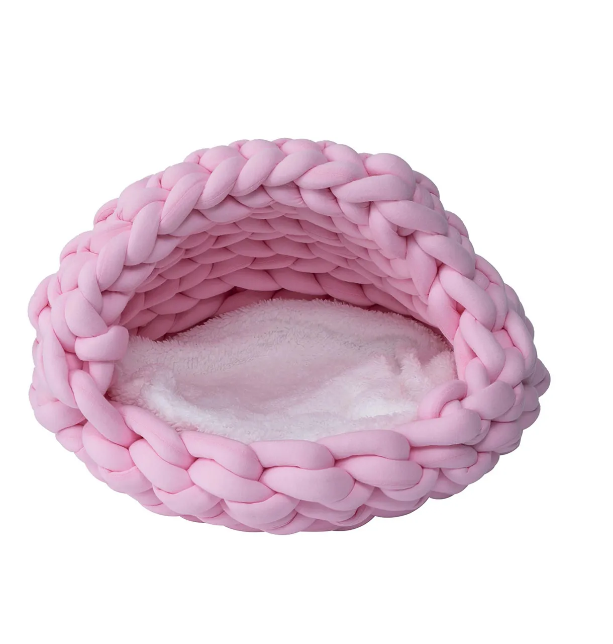 Quapas Bed Woven Iglo Pink