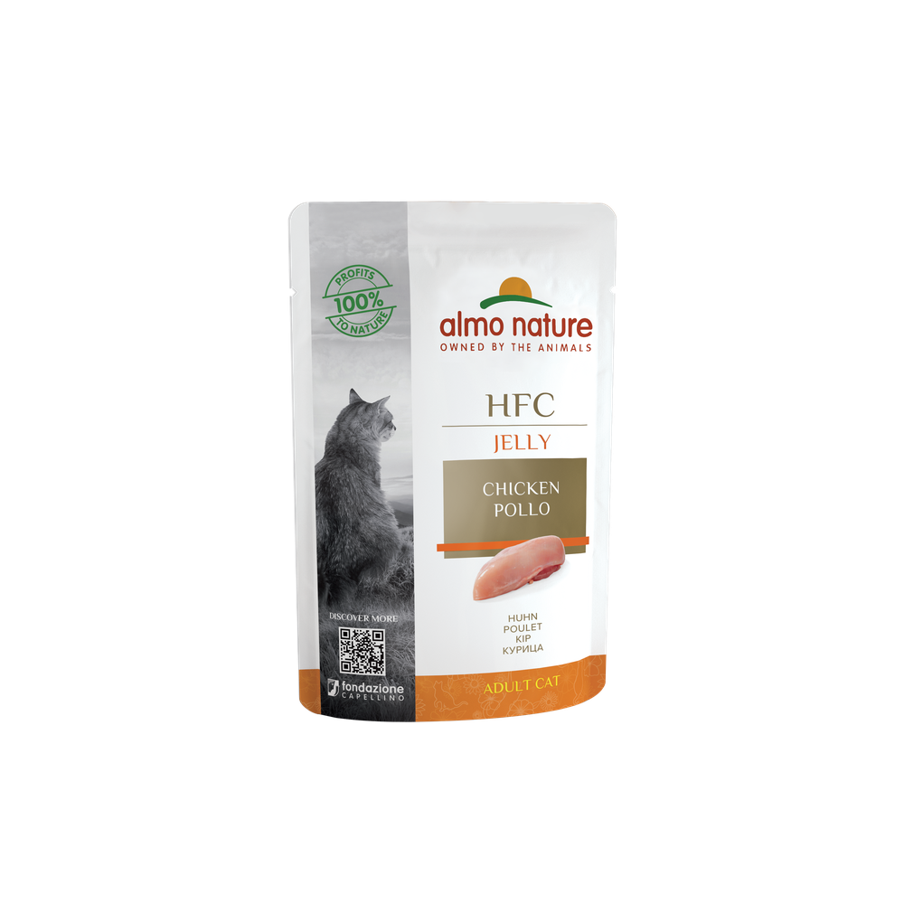 Almo Nature HFC Jelly mit Huhn 24 x 55g Almo Nature HFC Jelly mit Huhn 24 x 55g