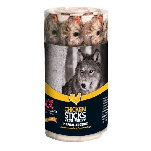 alpha spirit Dog Ristra Stick Huhn