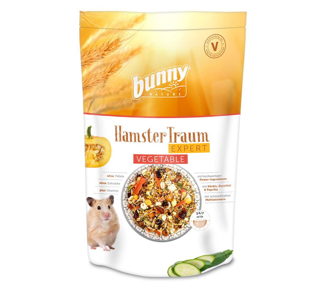 Bunny HamsterTraum EXPERT VEGETABLE 500g Bunny HamsterTraum EXPERT VEGETABLE 500g