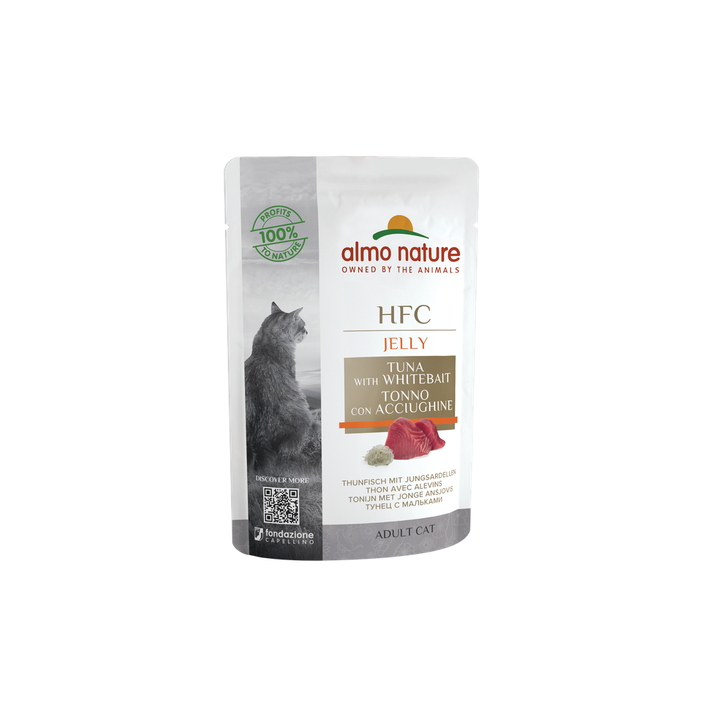 Almo Nature HFC Jelly mit Thunfisch und Jungsardellen 24 x 55g Almo Nature HFC Jelly mit Thunfisch und Jungsardellen 24 x 55g