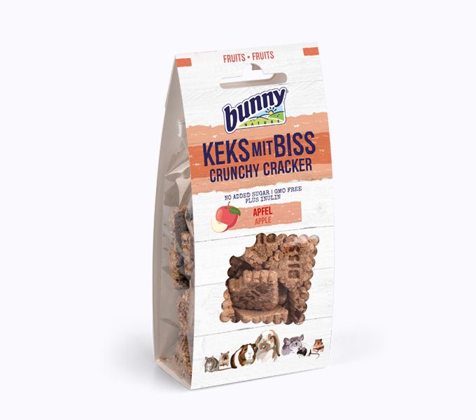 Bunny Keks mit Biss Apfel 50 g Bunny Keks mit Biss Apfel 50 g