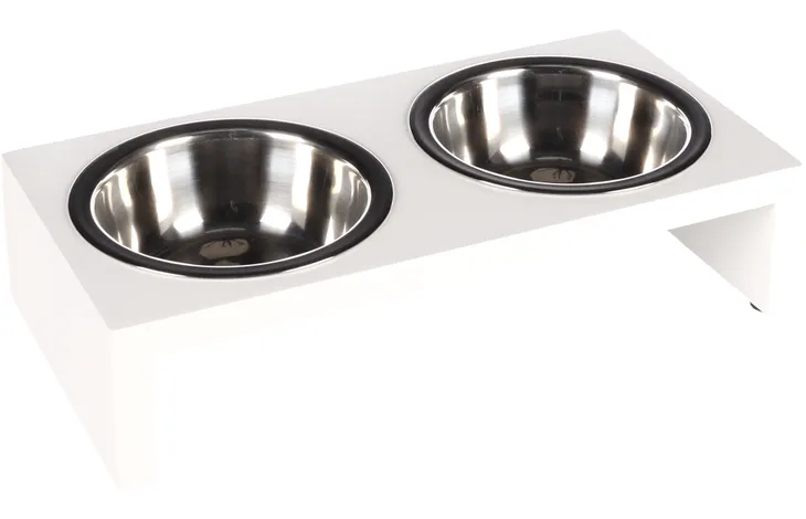 Flamingo Futter- und Trinknapf Duo dinner Ständer Kobushi Rechteck