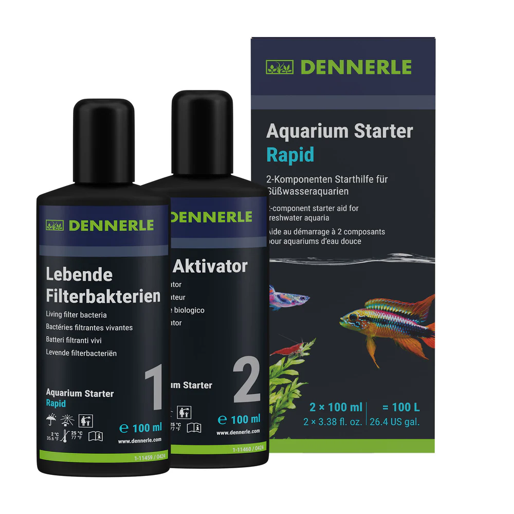 Dennerle Aquarium Starter Rapid 2 x 100 ml