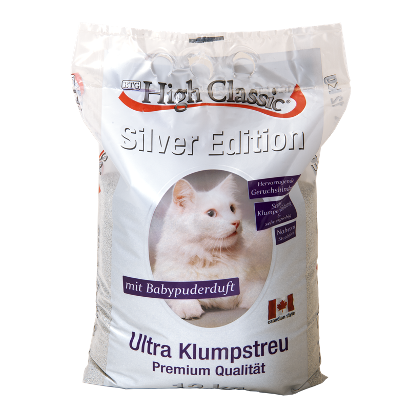 Classic Cat Katzenstreu HighCompact Babypuder 12kg Classic Cat Katzenstreu HighCompact Babypuder 12kg