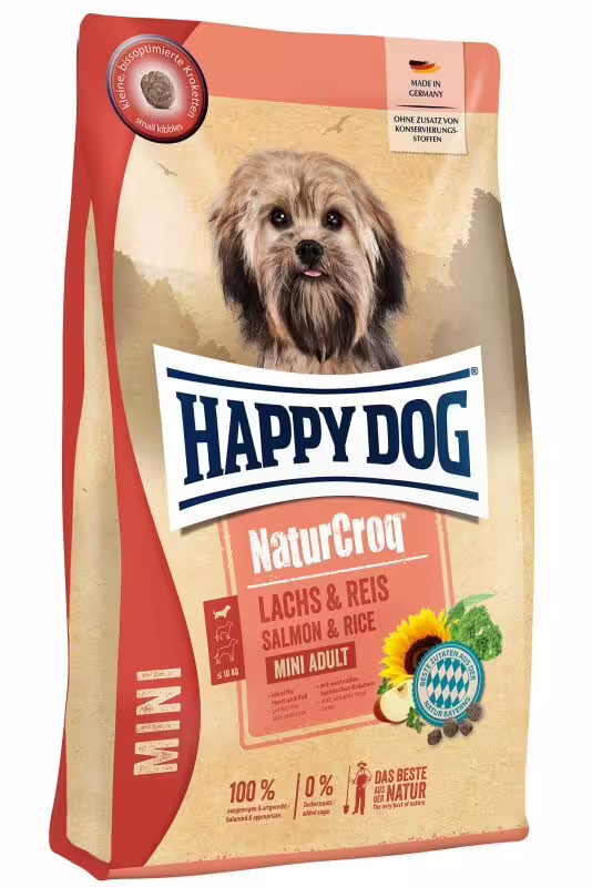 Happy Dog NaturCroq Mini Lachs & Reis 4kg