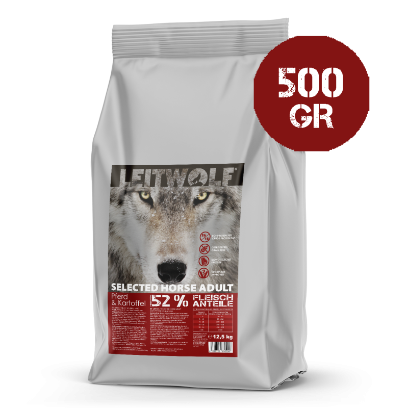 Leitwolf Selected Horse Adult Pferd & Kartoffel 500g Leitwolf Selected Horse Adult Pferd & Kartoffel 500g