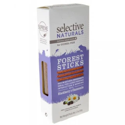 Supreme Science Selective Naturals Forest Sticks Brombeere & Kamille 60 g Supreme Science Selective Naturals Forest Sticks Brombeere & Kamille 60 g