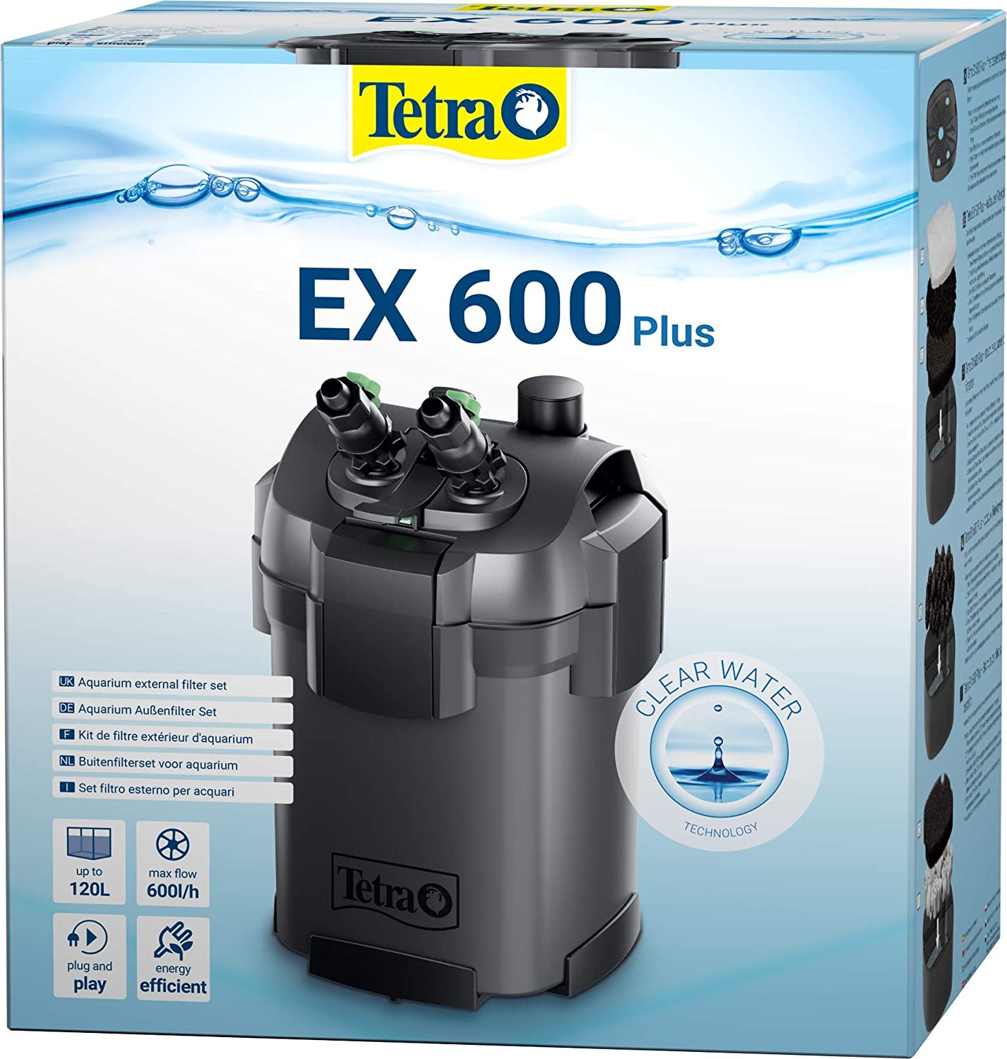 Tetra EX 600 plus Außenfilter-Komplettset