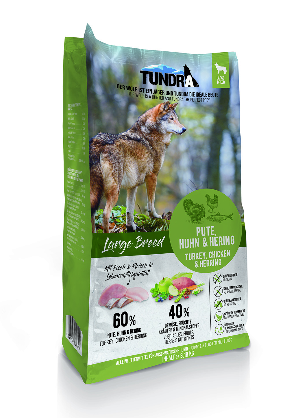 Tundra Dog Large Breed 3,18kg