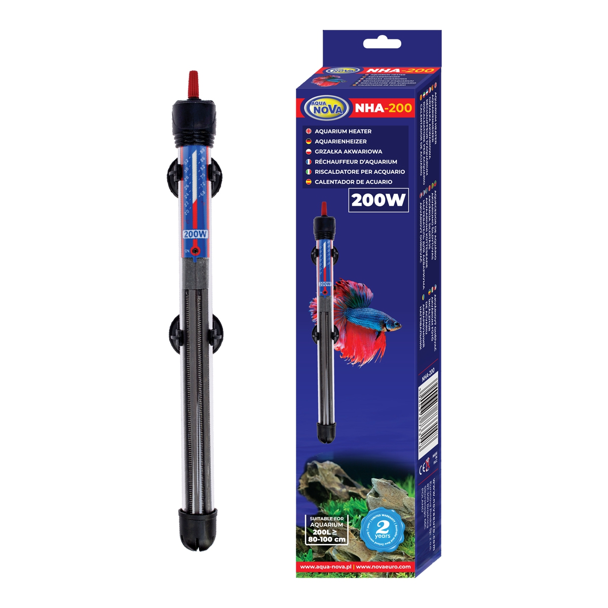 Aqua Nova Heizer - 200 Watt