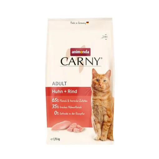 Animonda Cat Trocken Carny Adult Huhn & Rind 1,75kg Animonda Cat Trocken Carny Adult Huhn & Rind 1,75kg