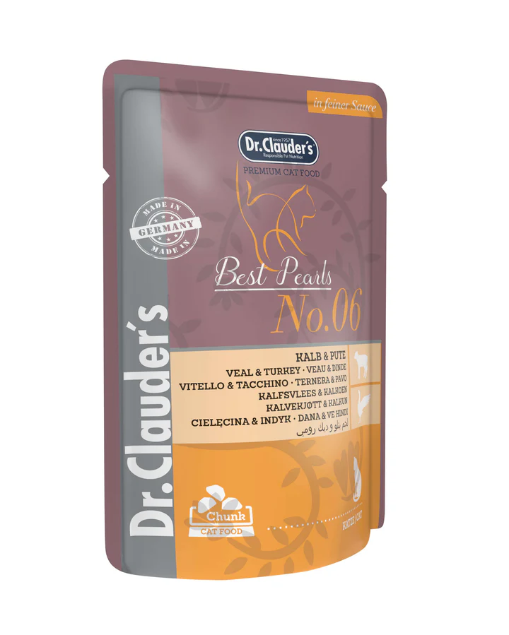 Dr.Clauder's Best Pearls No. 06 Kalb & Pute 100g